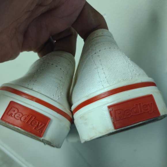 Redley Unisex White Skateboarding Sneakers Size 5 - Picture 11 of 13